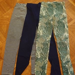 Girls leggings (3 pants)